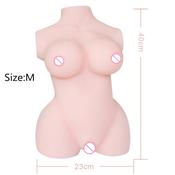 free shipping 40cm 5kg Japanese realistic vagina anal 2 holes masturbation silicone sex doll TPE Pussy love doll for men from automaticwoman